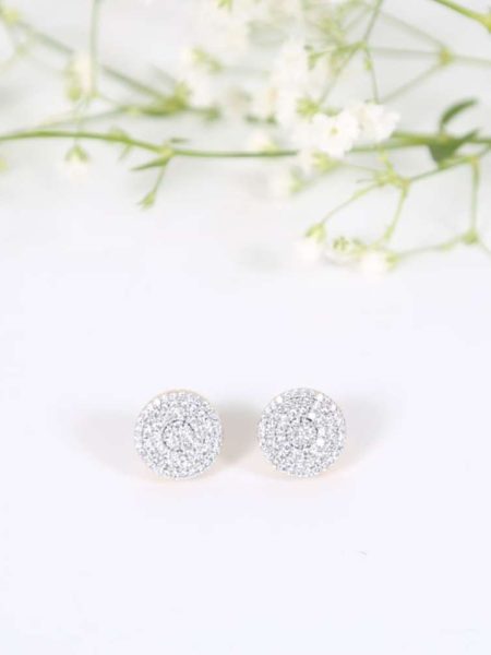 Σκουλαρίκια Ατσάλινα Καρφωτά Buckle
