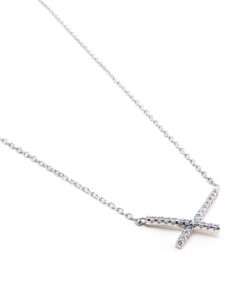 Κολιέ Ασημένιο Silver swords - bestwishes.gr