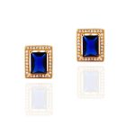 σκουλαρίκια-ατσάλινα-blue-tempter-10-22-b-best-wishes-gr