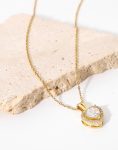 μεταλλικό-κολιέ-gold-heart-4081-bestwishses.gr