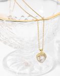 μεταλλικό-κολιέ-gold-heart-4081-bestwishses.gr