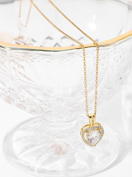 μεταλλικό-κολιέ-gold-heart-4081-bestwishses.gr
