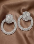ασημένιοι-κρίκοι-diamond-hoops-4071-bestwishes.gr