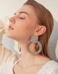 ασημένιοι-κρίκοι-diamond-hoops-4071-bestwishes.gr