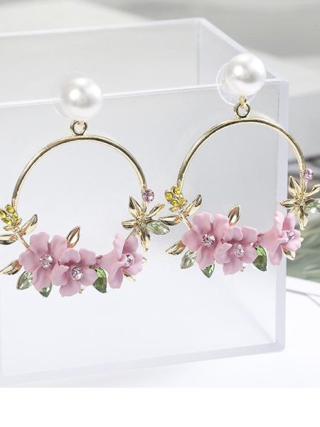 Χρυσοί Κρίκοι Spring Flower
