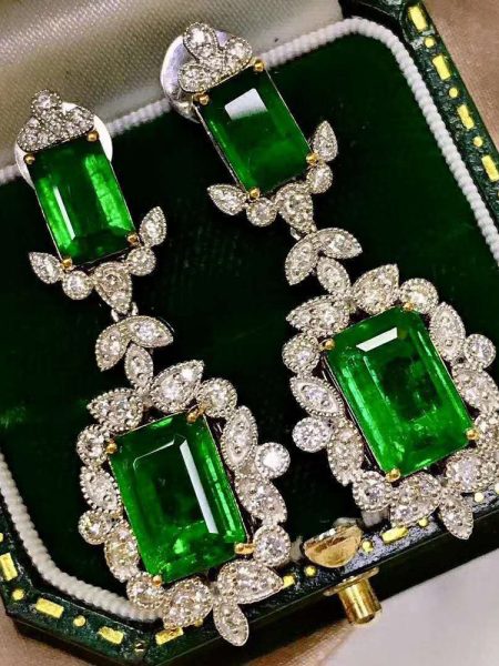 σκουλαρίκια-κρεμαστά-green-gem-4062-bestwishes.gr