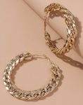 σκουλαρίκια-κρίκοι-gold-chain-4232-bestwishes.gr