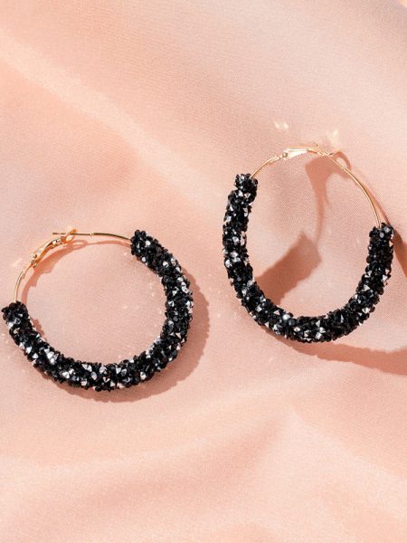 σκουλαρίκια-κρίκοι-crystal-c-black-4233-bestwishes.gr