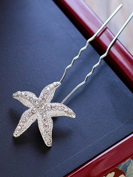 Bridal-Μεταλλικά-Τσιμπιδάκια-Starfish-4402-bestwishes.gr