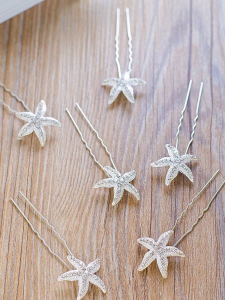 Bridal-Μεταλλικά-Τσιμπιδάκια-Starfish-4402-bestwishes.gr