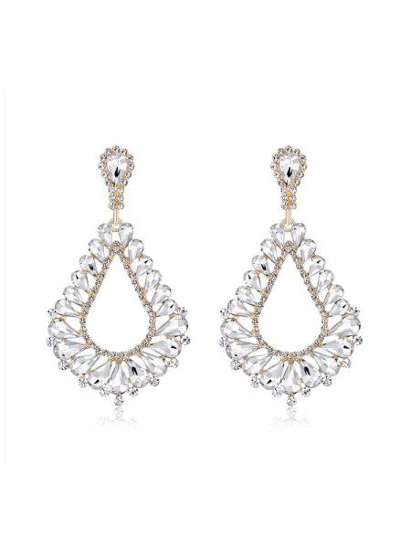 Σκουλαρίκια-Κρεμαστά-Tear-Drop-Outline-4441-bestwishes.gr