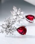 Σκουλαρίκια-Κρεμαστά-Flower-Tear-4478-bestwishes.gr